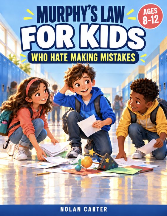 Cover of Murphy's Law for Kids Who Hate Making Mistakes by Nolan Carter